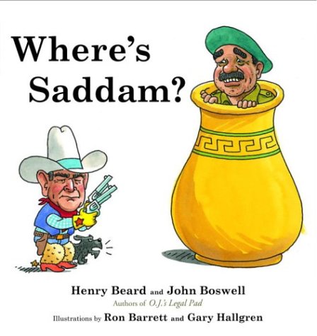 Book cover for Where's Saddam?