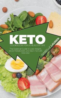 Book cover for Keto Cookbook for A Healthy Life