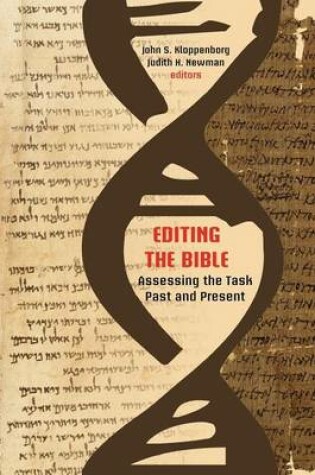 Cover of Editing the Bible