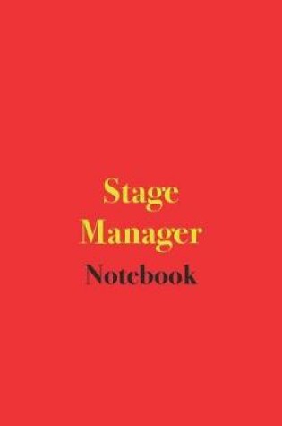Cover of Stage Manager Notebook