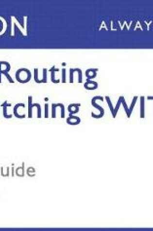 Cover of CCNP R&s Switch 300-115 Pearson Ucertify Course and Textbook Bundle