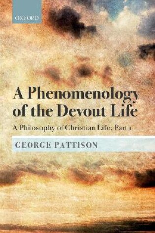 Cover of A Phenomenology of the Devout Life