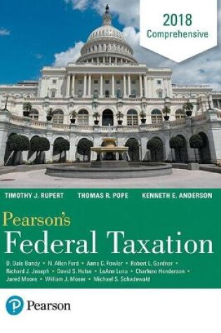 Cover of Pearson's Federal Taxation 2018 Comprehensive