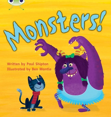 Book cover for Bug Club Phonics - Phase 4 Unit 12: Monsters!