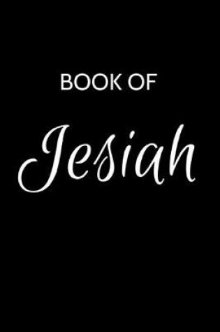 Cover of Jesiah Journal