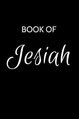 Cover of Jesiah Journal