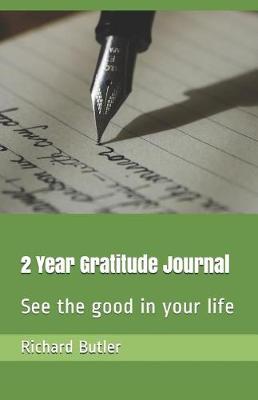 Book cover for 2 Year Gratitude Journal