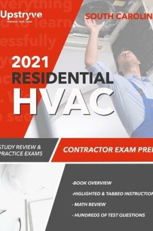 Cover of 2021 South Carolina Residential HVAC Contractor Exam Prep