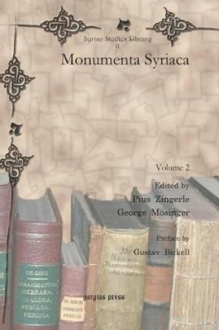 Cover of Monumenta Syriaca (vol 2)