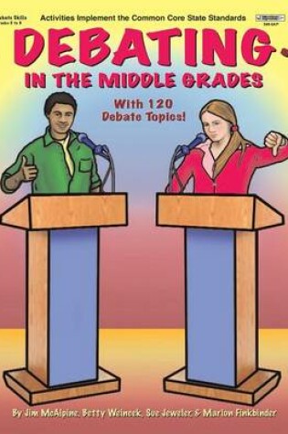 Cover of Debating in the Middle Grades