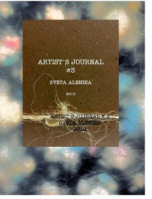 Book cover for Artist's journal # 3