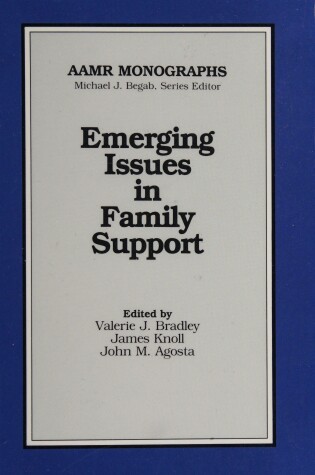 Cover of Emerging Issues in Family Support