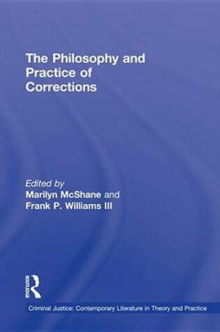 Cover of The Philosophy and Practice of Corrections