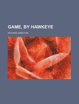 Book cover for Game, by Hawkeye