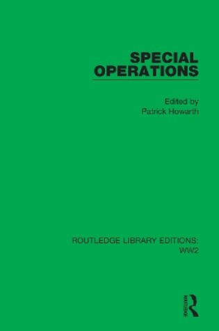 Cover of Special Operations