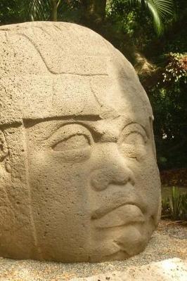 Book cover for Awesome Prehistoric Olmec Head Tabasco Mexico Journal