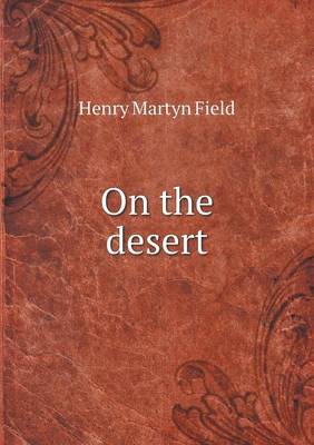 Book cover for On the desert