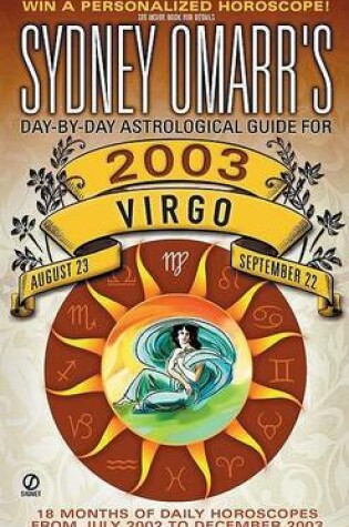 Cover of Sydney Omarr's Virgo 2003