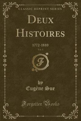 Book cover for Deux Histoires, Vol. 1