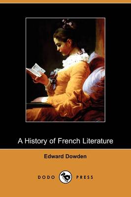Book cover for A History of French Literature (Dodo Press)