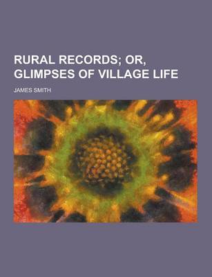 Book cover for Rural Records