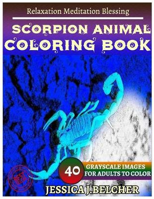 Book cover for Scorpion Coloring Books