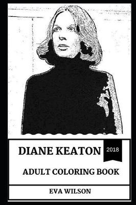 Cover of Diane Keaton Adult Coloring Book