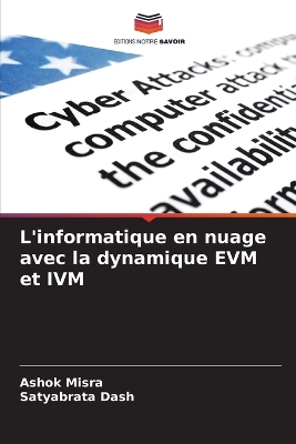 Book cover for L'informatique en nuage avec la dynamique EVM et IVM