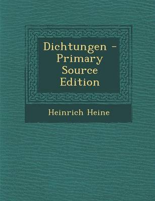 Book cover for Dichtungen