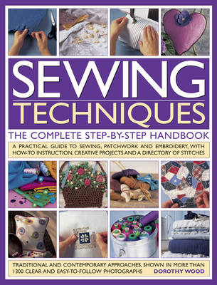 Book cover for Sewing Techniques the Complete Step-by-step Handbook