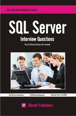 Book cover for SQL Server Interview Questions You'll Most Likely Be Asked