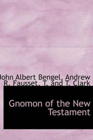 Cover of Gnomon of the New Testament