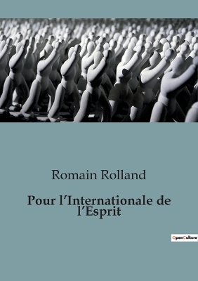 Book cover for Pour l'Internationale de l'Esprit
