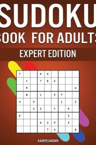 Cover of Sudoku Book for Adults Expert Edition