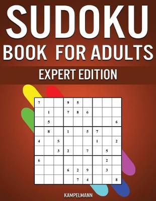 Book cover for Sudoku Book for Adults Expert Edition