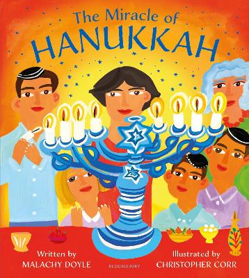 Book cover for The Miracle of Hanukkah