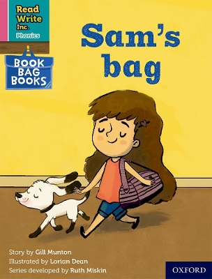 Book cover for Read Write Inc. Phonics: Sam's bag (Pink Set 3 Book Bag Book 4)