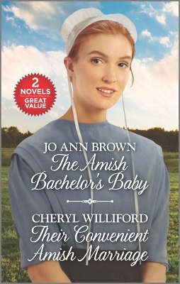 Book cover for The Amish Bachelor's Baby and Their Convenient Amish Marriage