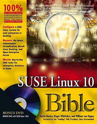 Book cover for Suse Linux10 Bible