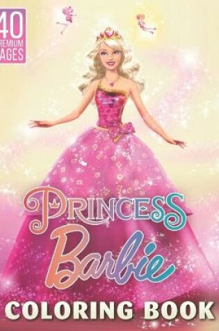 Cover of Princess Barbie Coloring Book