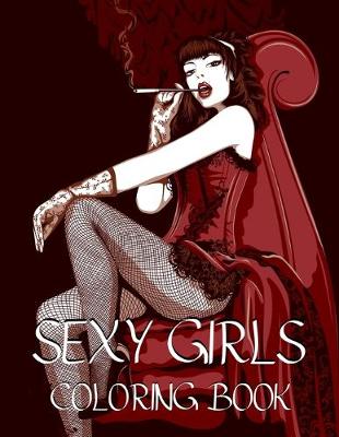 Book cover for Coloring Book -Sexy Girls