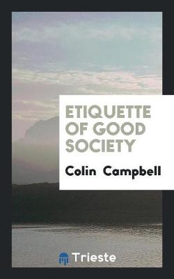 Book cover for Etiquette of Good Society