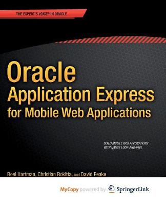 Book cover for Oracle Application Express for Mobile Web Applications