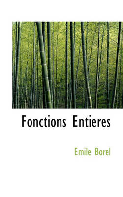 Book cover for Fonctions Entieres