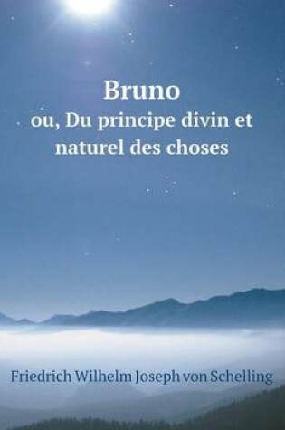 Cover of Bruno ou, Du principe divin et naturel des choses