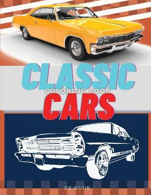 Book cover for Classic Cars Coloring Book