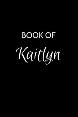 Book cover for Book of Kaitlyn