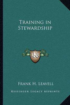 Cover of Training in Stewardship