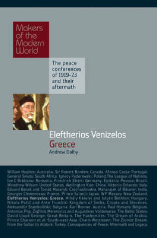 Cover of Eleftherios Venizelos: Greece