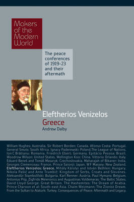 Book cover for Eleftherios Venizelos: Greece